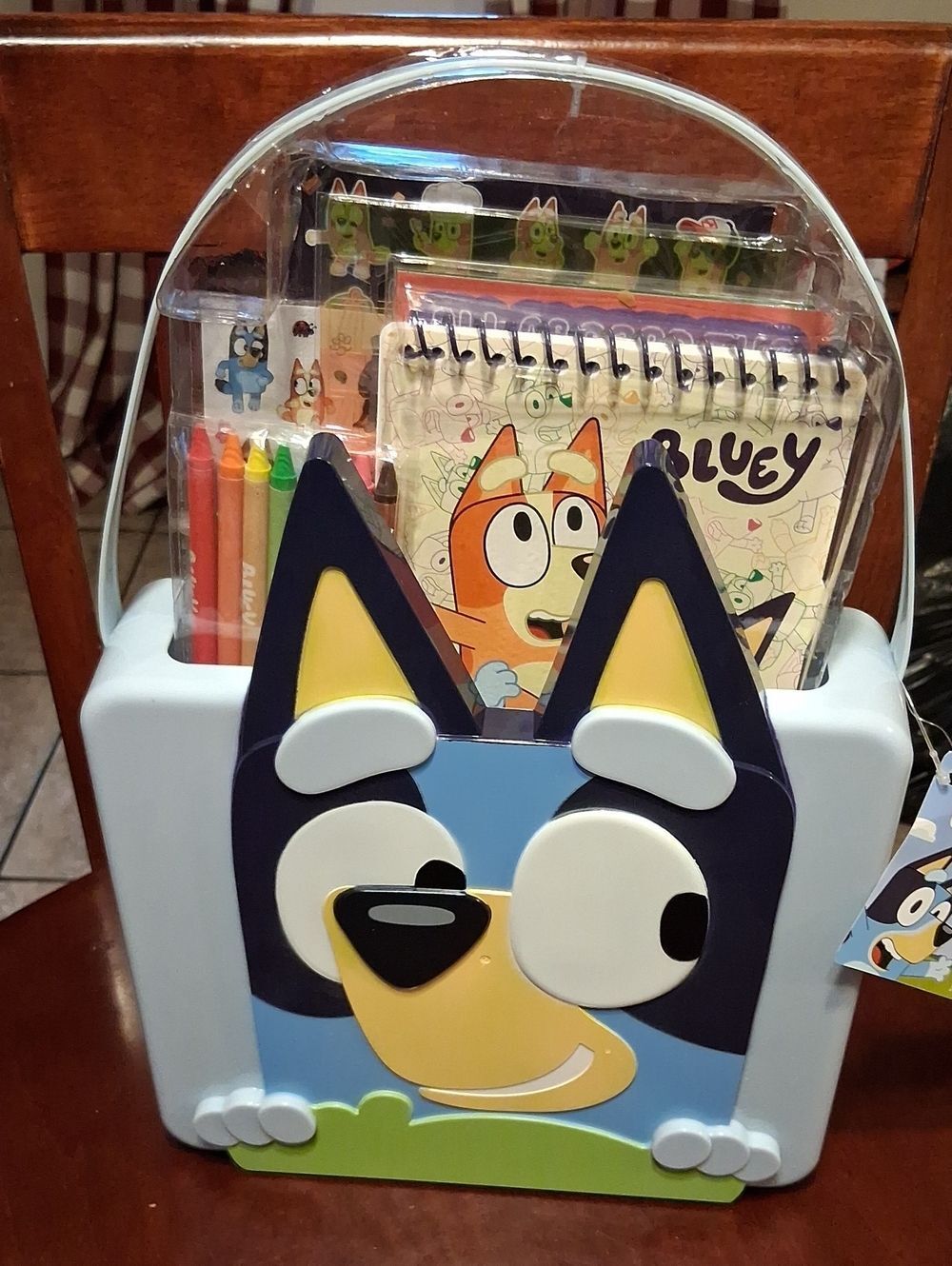 Bluey Creative Caddy All In One Play Set For Ages 3+
